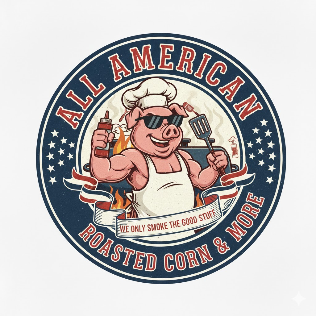 All American Roasted Corn & More Logo